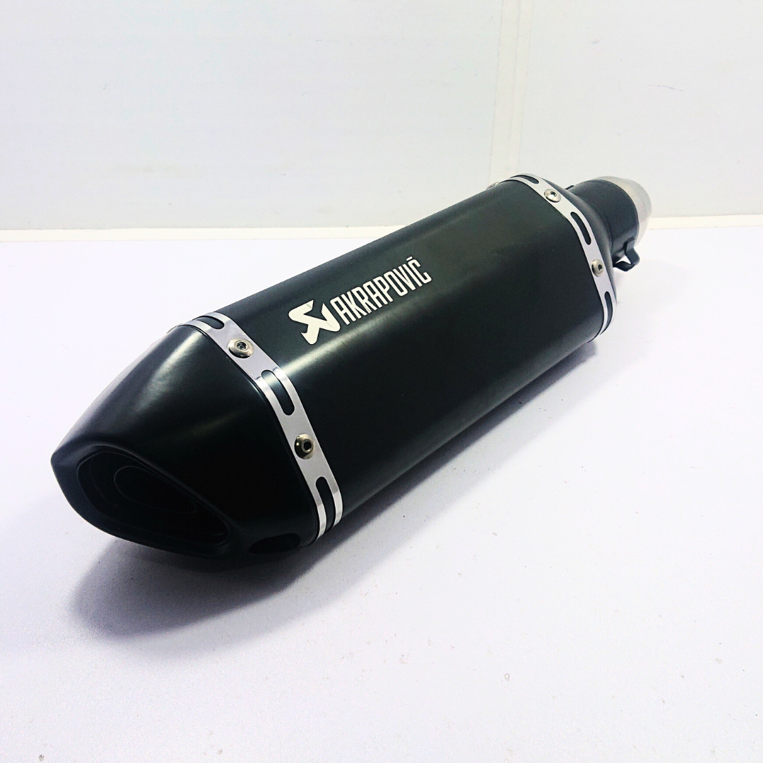 Akrapovic Matte black color exhaust for Bikes