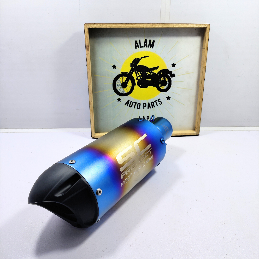 SC Project multi-color exhaust