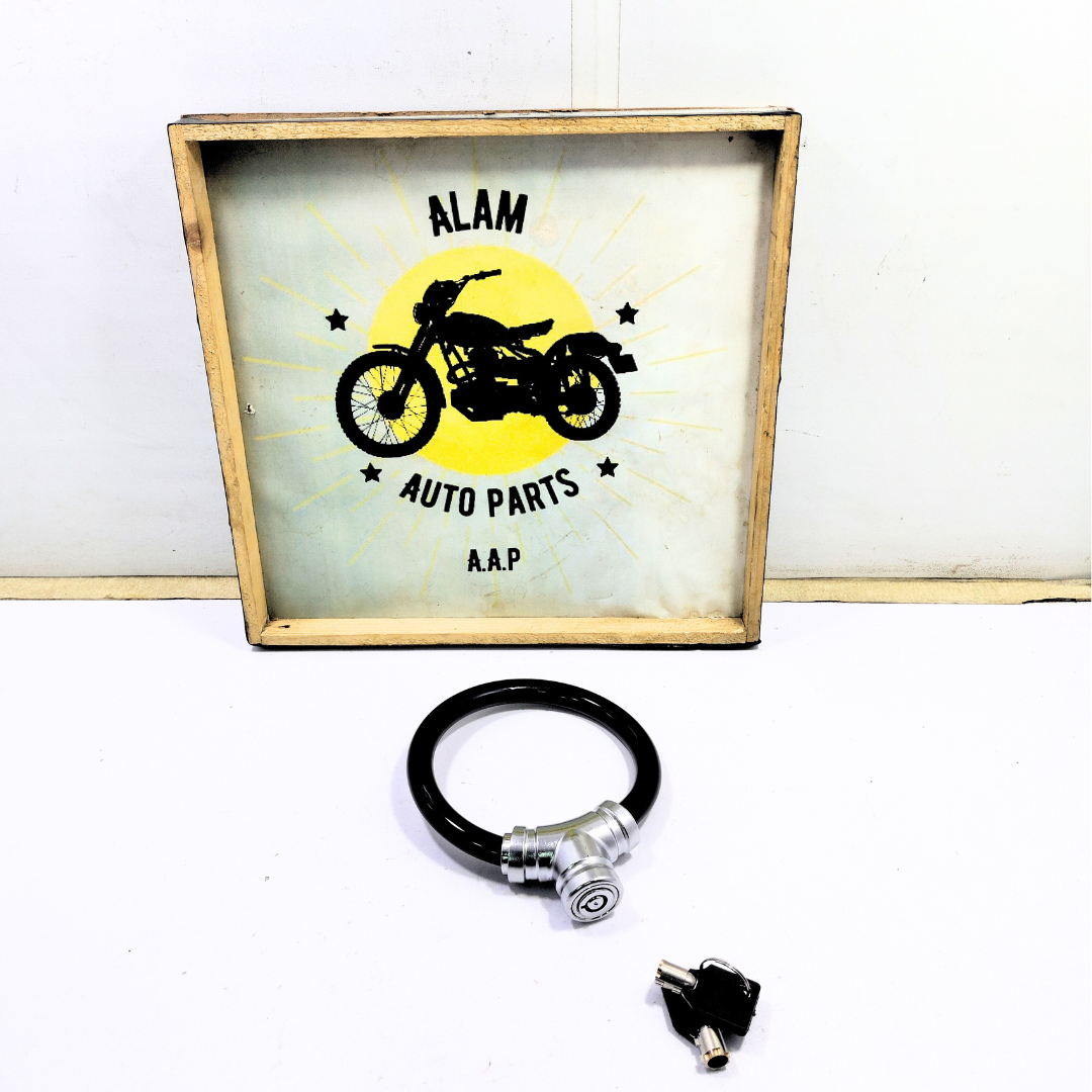 Circle Wire Lock For Helmet