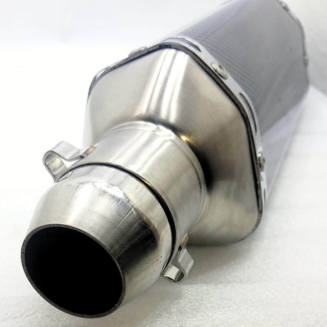 Akrapovic carbon fiber color exhaust for Bike