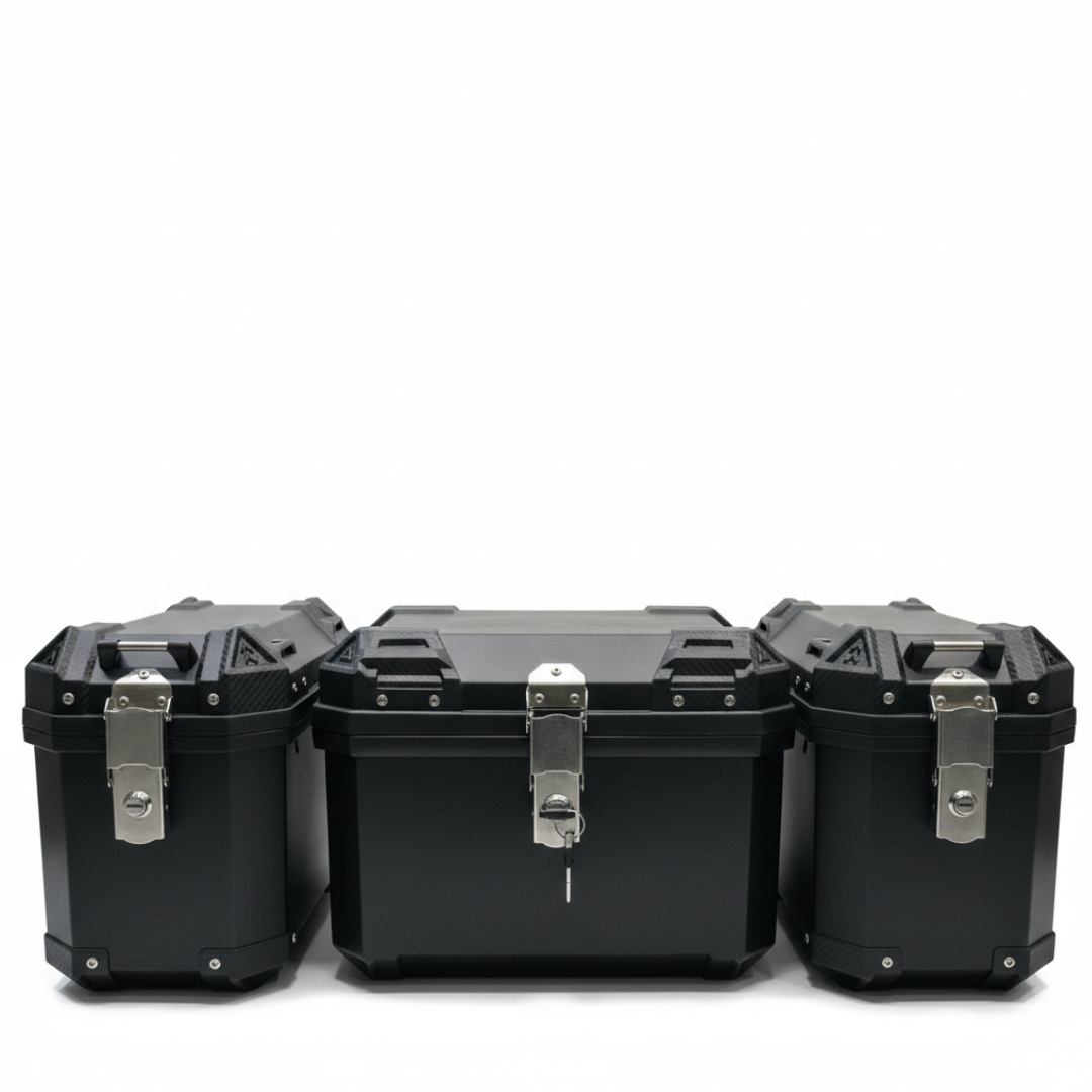 45L Top Box + 25L Side Boxes Set for Bikes