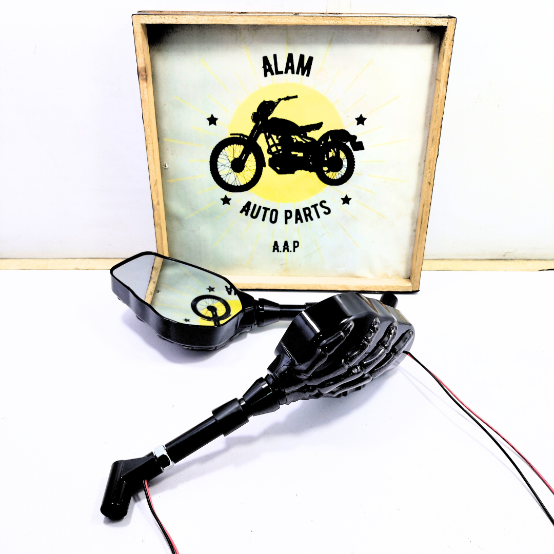 Skull LED Light Mirror