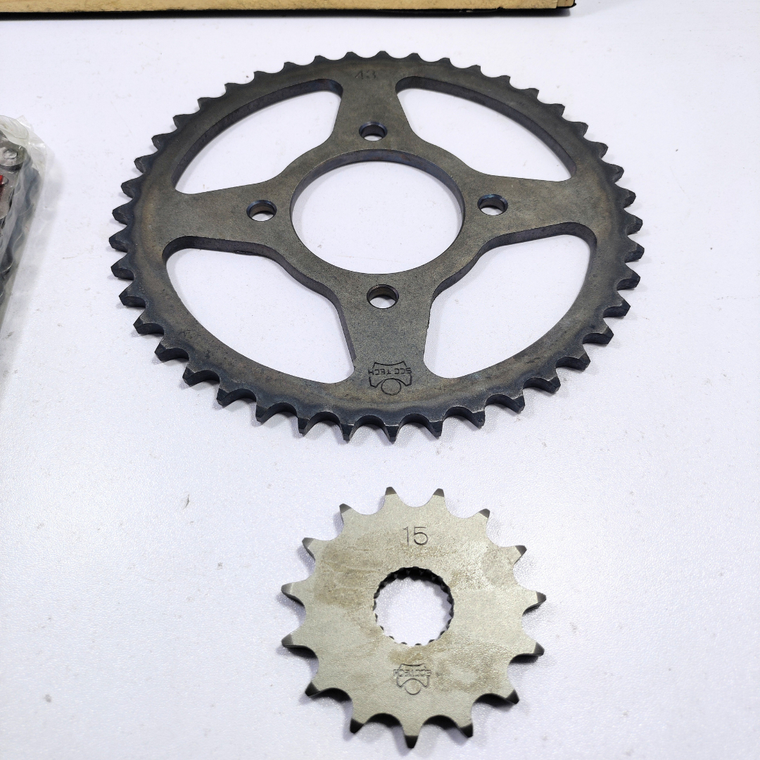 Thailand imported chain sprocket for Suzuki GS-150