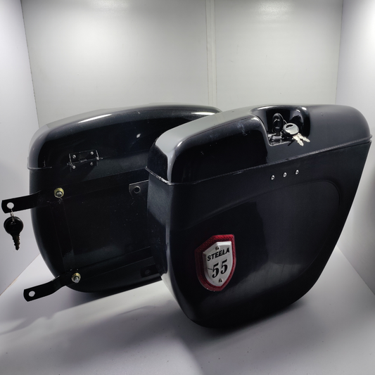 Steela without light side boxes pair for bikes