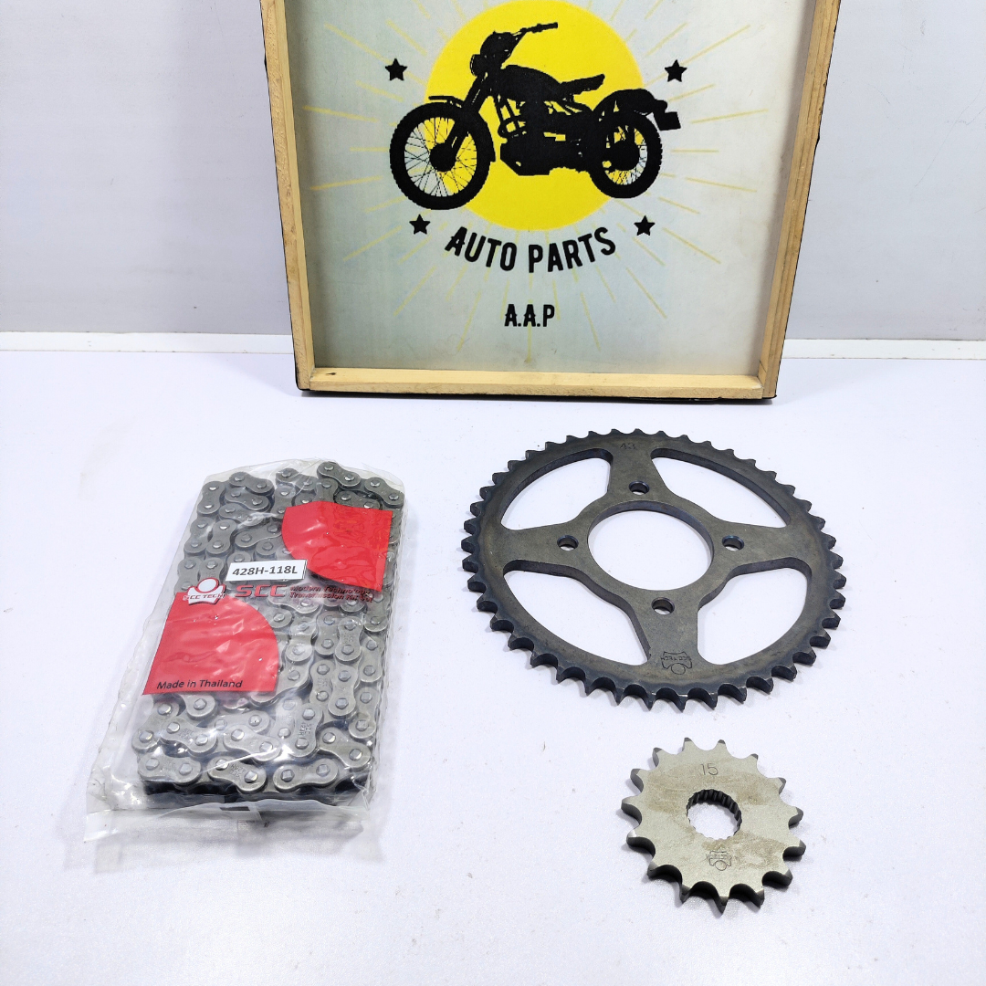Thailand imported chain sprocket for Suzuki GS-150