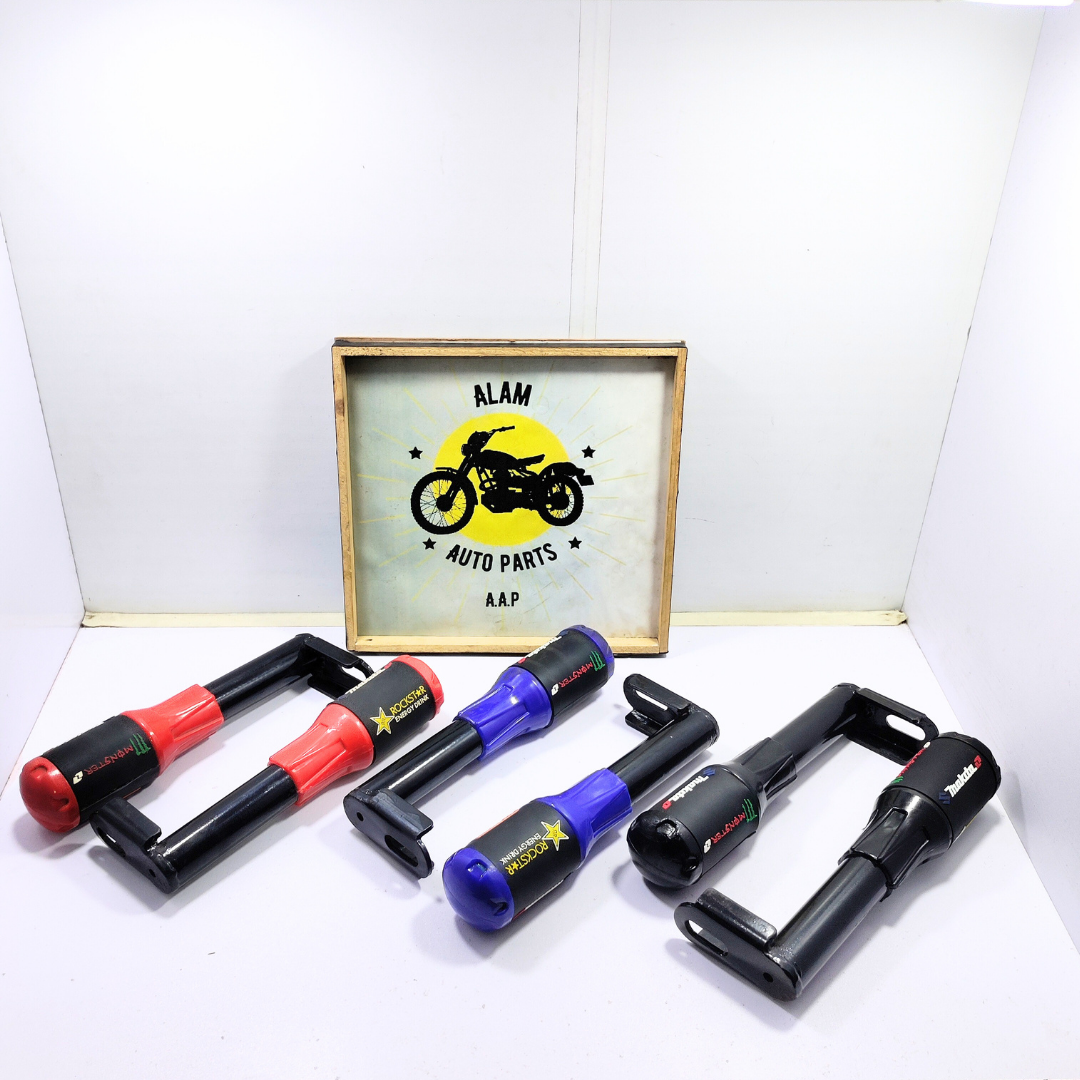 2-piece crash guard for bikes