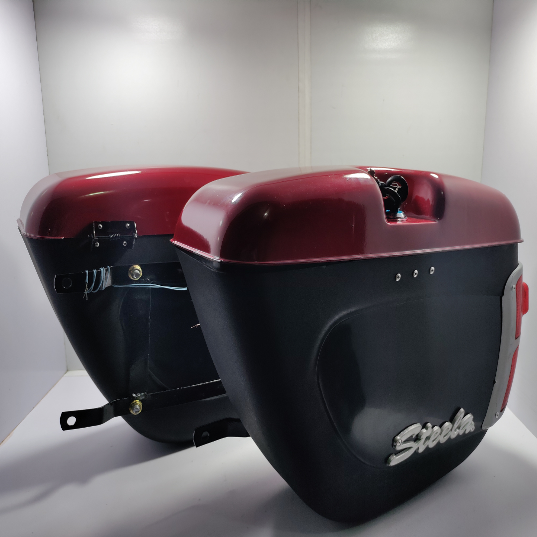 Steela side boxes pair for bikes