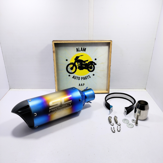 SC Project multi-color exhaust