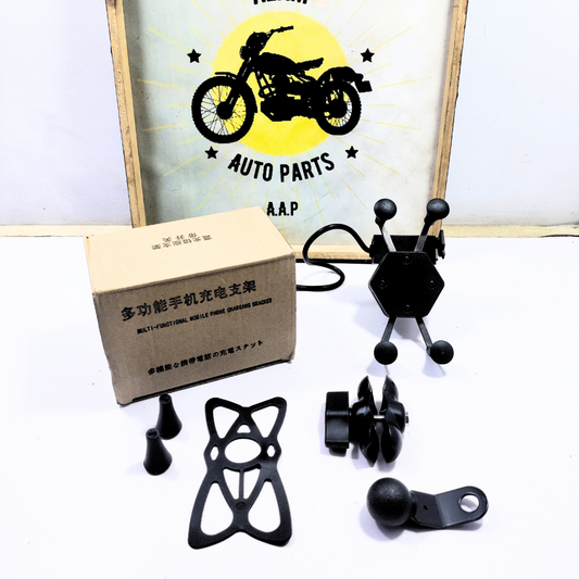 X-Shaped Mobile Holder And Charger