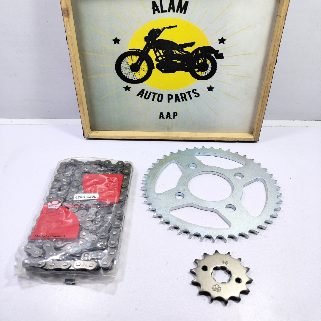 Thailand imported chain sprocket for Honda CB-150f