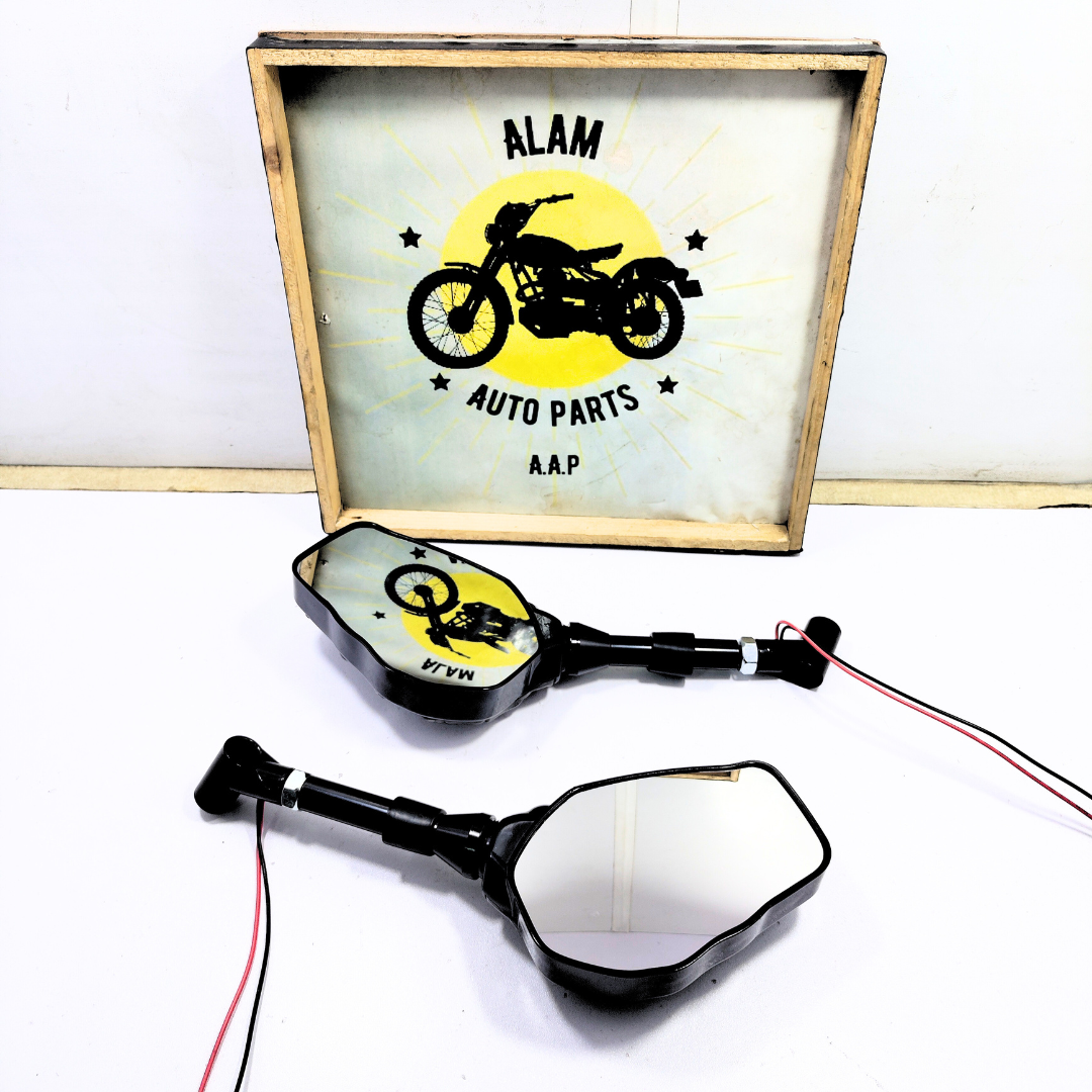 Skull LED Light Mirror