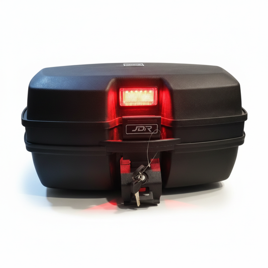JDR 32 Litre Topbox for Bikes with Light