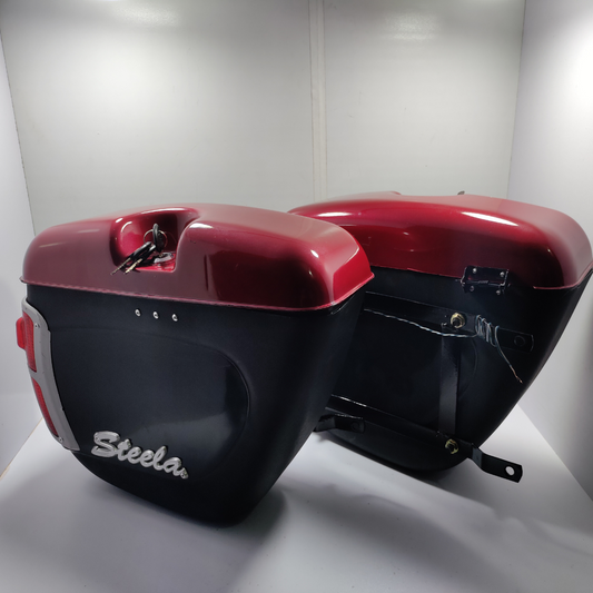 Steela side boxes pair for bikes
