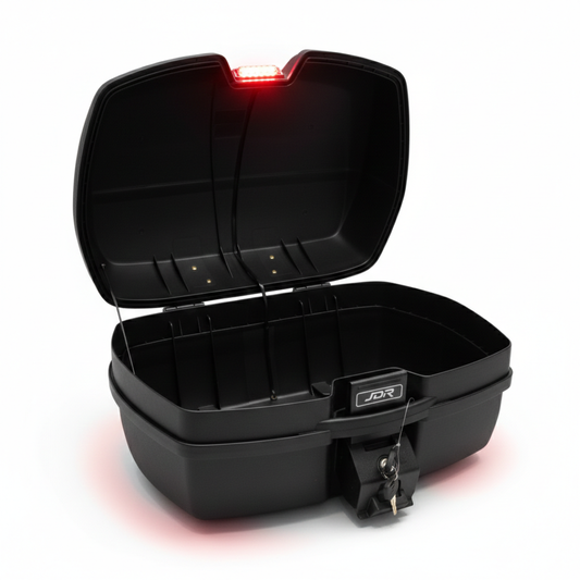 JDR 32 Litre Topbox for Bikes with Light