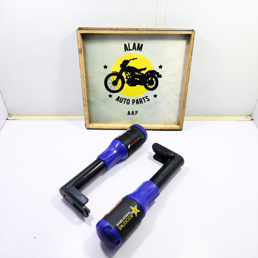 2-piece crash guard for bikes