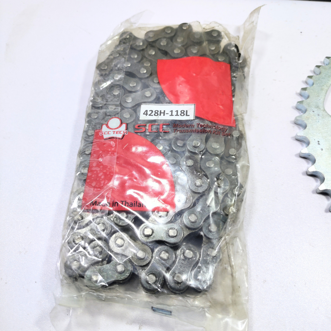 Thailand imported chain sprocket for Yamaha YBR-125