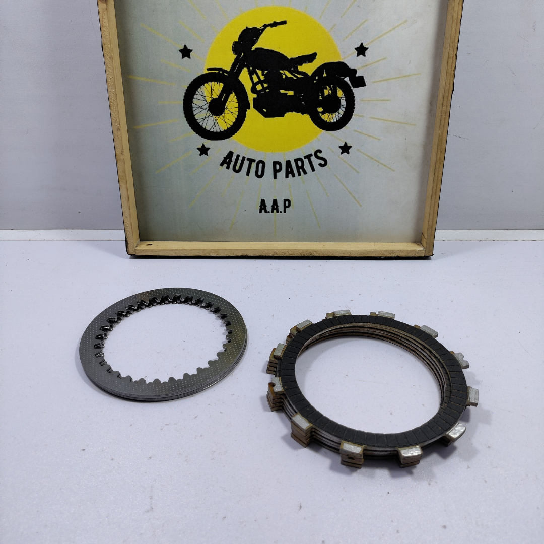 Clutch and pressure plates for the Suzuki GS-150