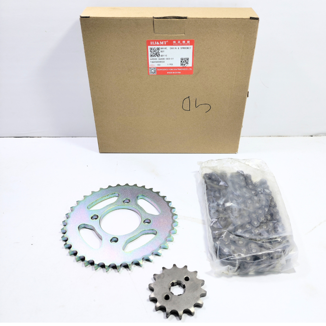 Haojue Chain Sprocket Set for Suzuki GD-110S