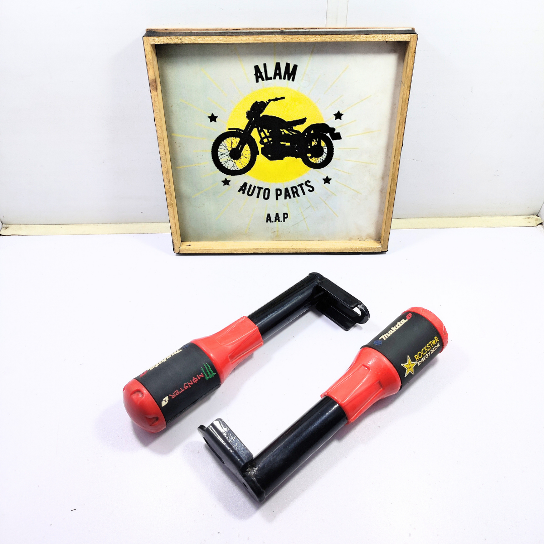 2-piece crash guard for bikes