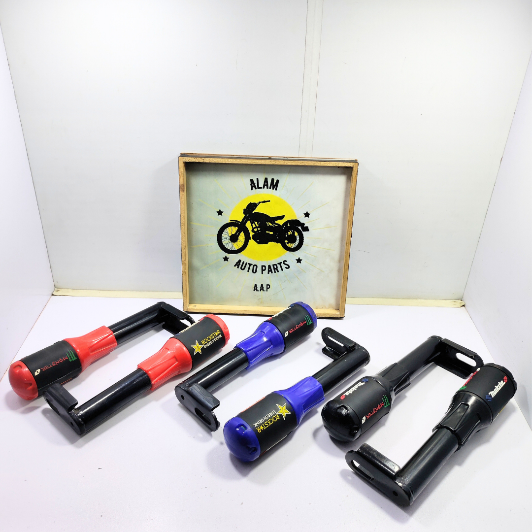 2-piece crash guard for bikes