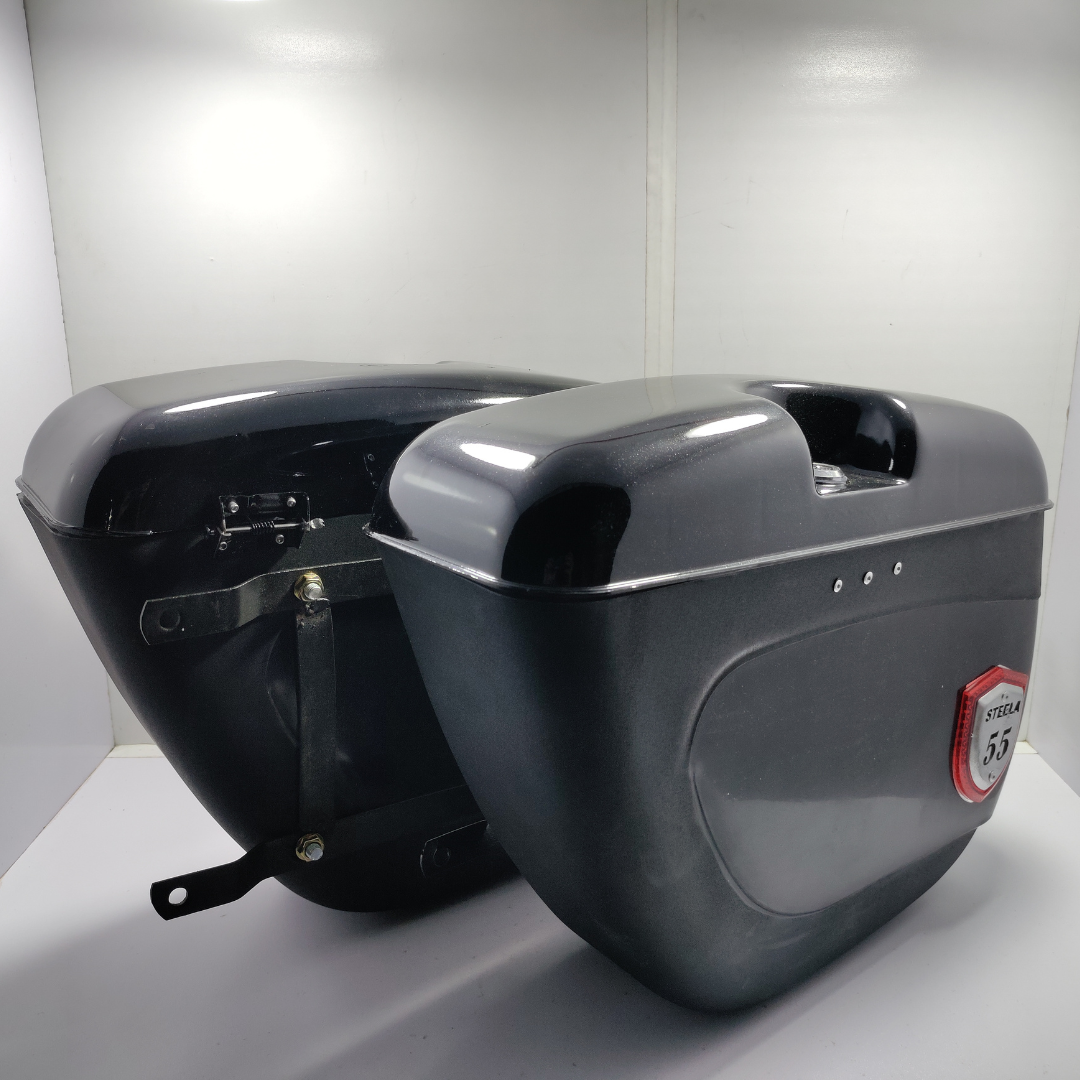 Steela without light side boxes pair for bikes