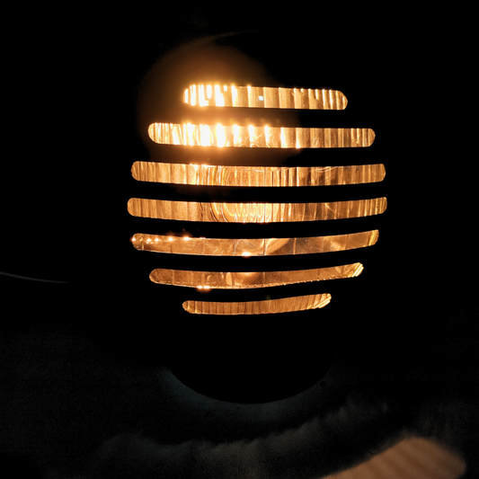 Matte Black Round Headlight