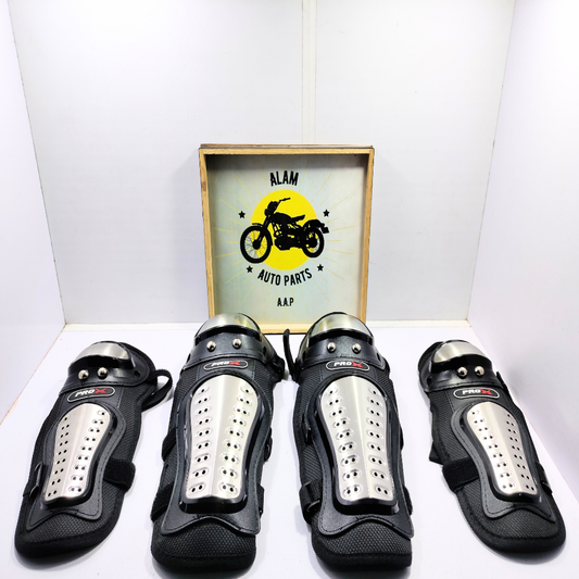 Elbow and Knee Guards for Bikers
