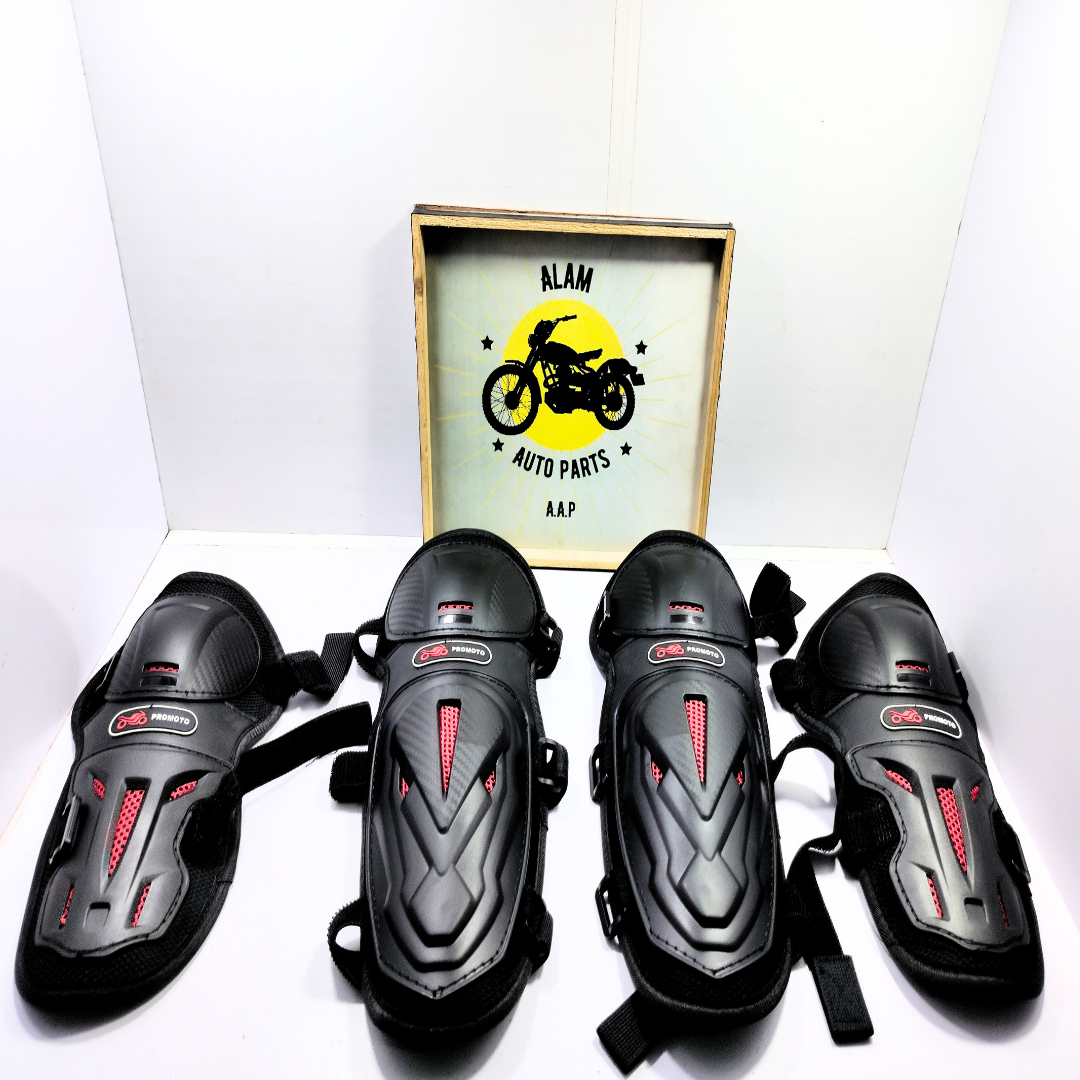 Elbow and Knee Guards for Bikers