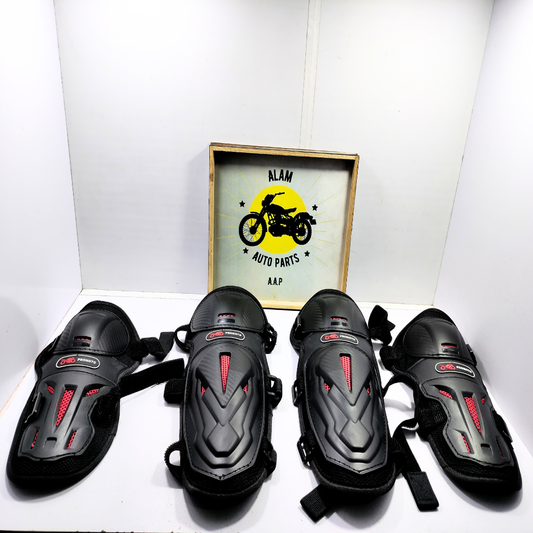 Elbow and Knee Guards for Bikers