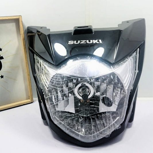 Complete headlight for the Suzuki GR-150